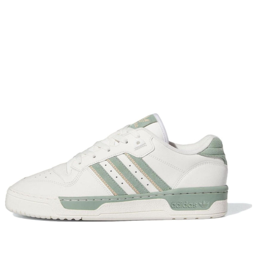 

Кроссовки adidas Rivalry Low 'White Silver Green', белый