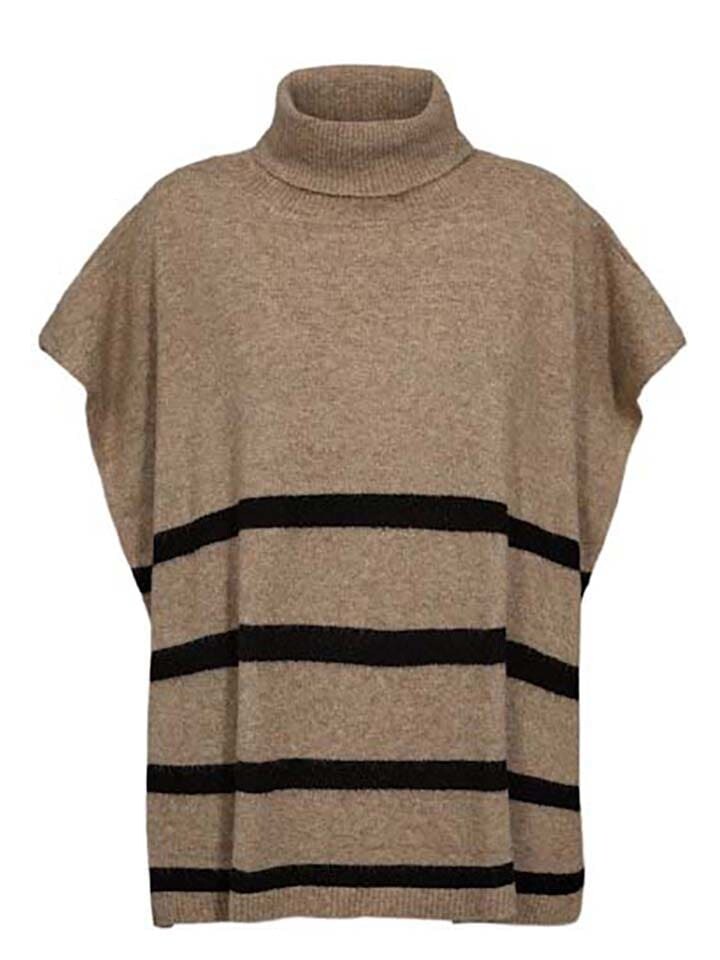 

Пуловер NÜMPH Rollkragenpullover, светло-коричневый