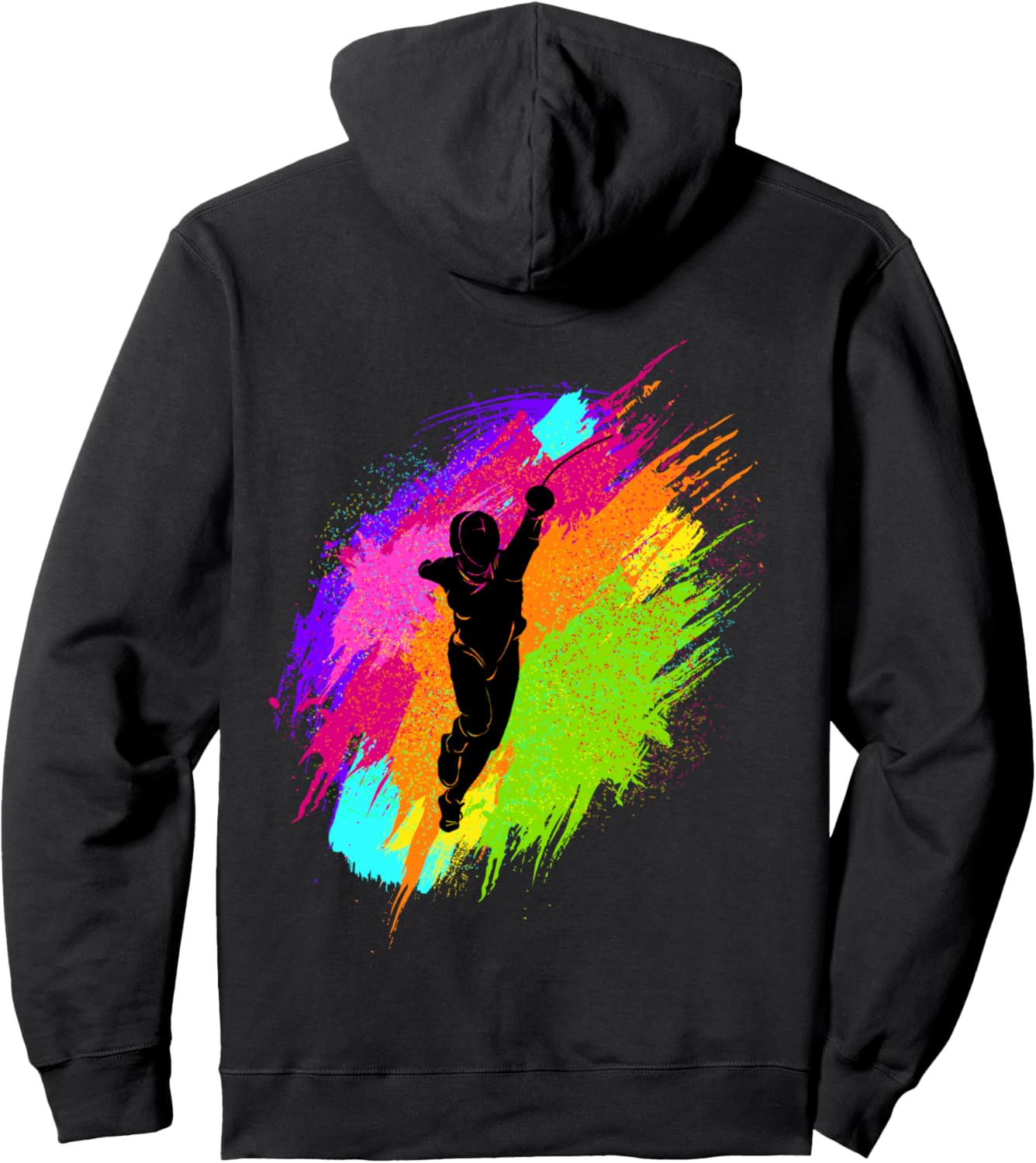 

Толстовка с капюшоном цвета фехтования Fencing Kodansha Sports Series, черный