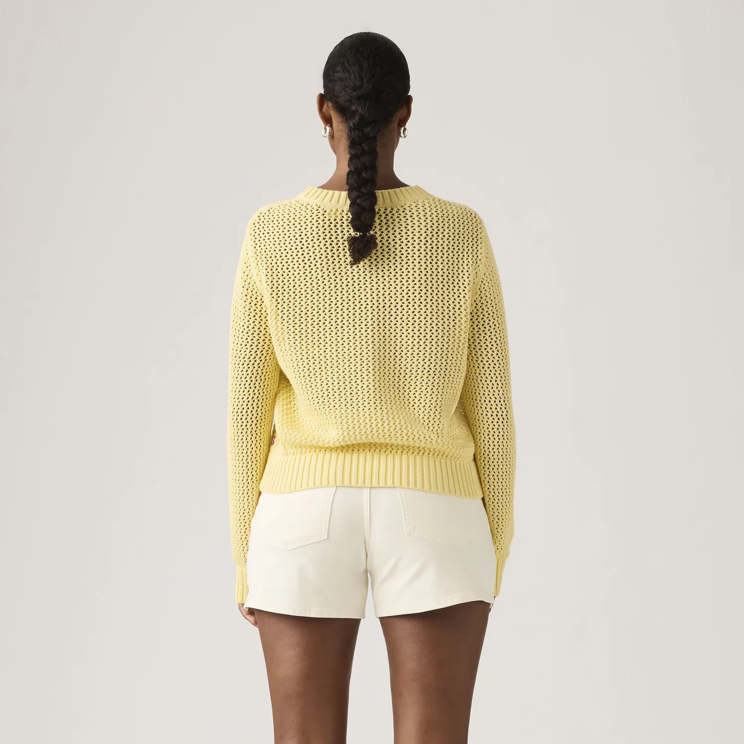Вязаный пуловер с длинными рукавами Gaelle Levi's, Yellow — фото 4