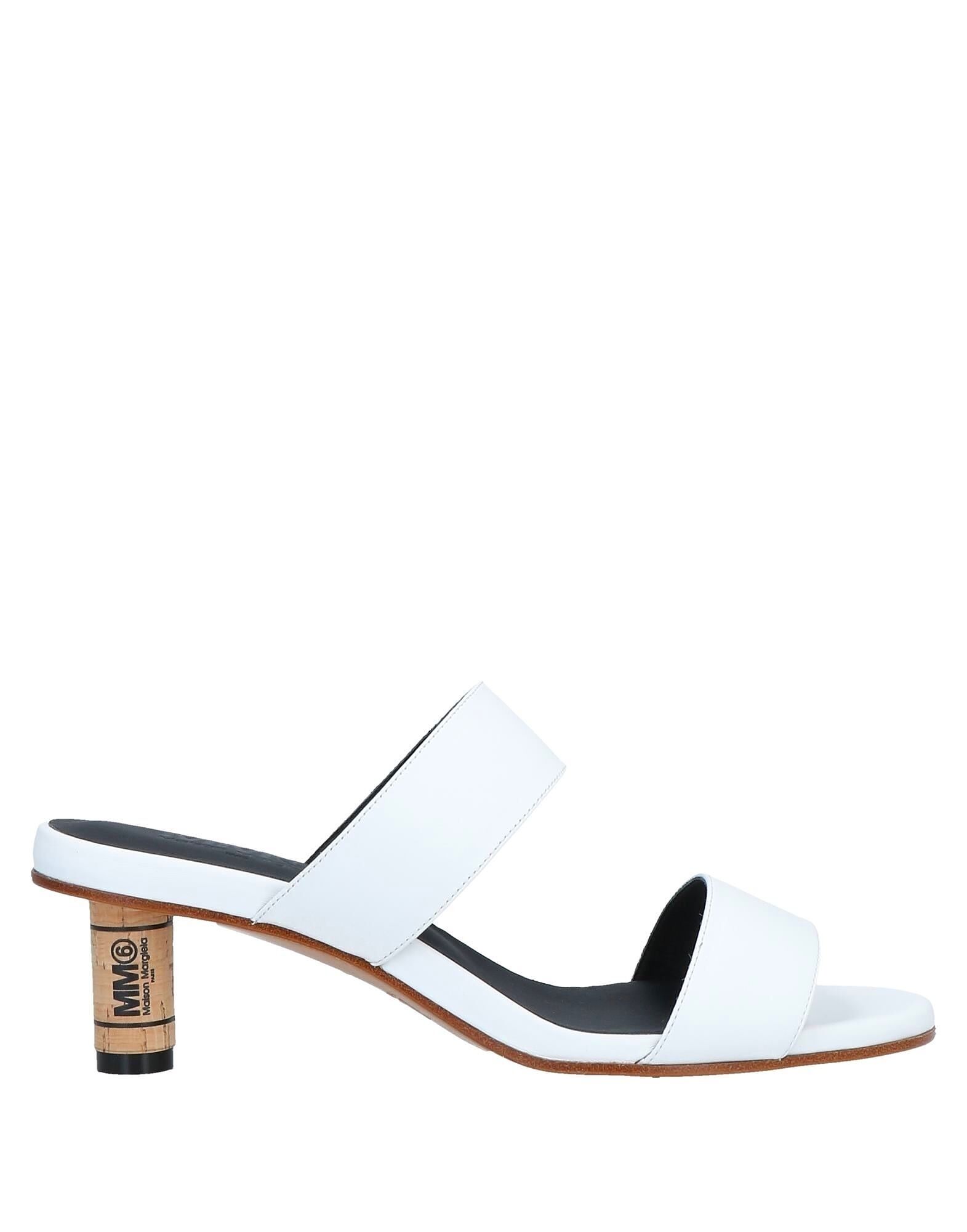 Сандалии Mm6 Maison Margiela, белый