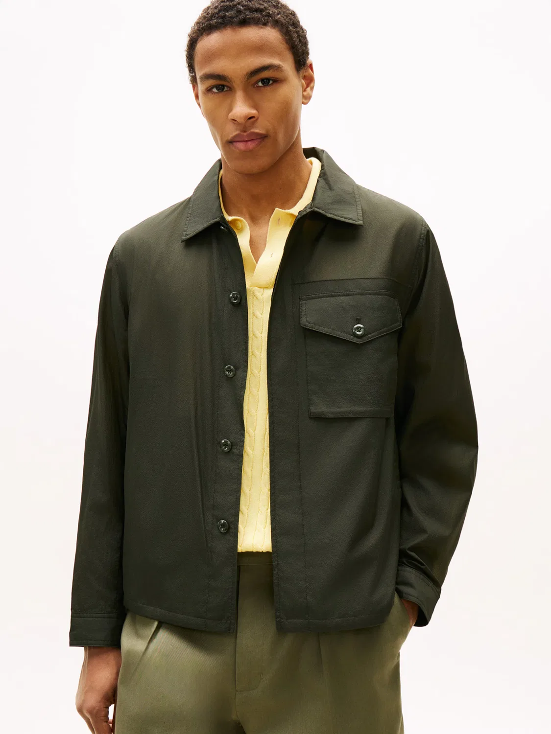 Куртка межсезонья Tommy Hilfiger, Dark Green — фото 3
