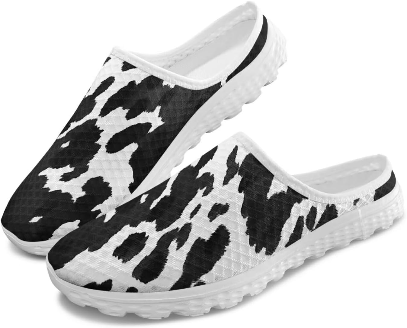 

Женские легкие тапочки с сетчатым верхом и закрытым носком, удобные для ленивого ношения, модные кроссовки для прогулок Tomeusey, Cow