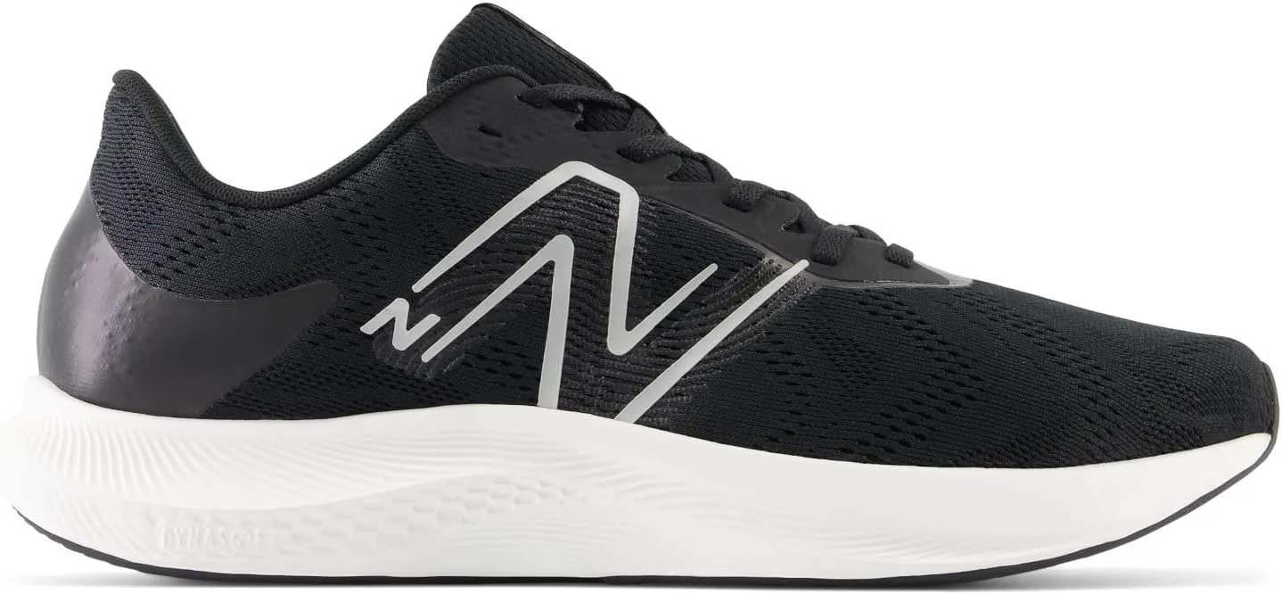 Мужские кроссовки для бега New Balance Dynasoft Pro Run V2, черный/белый/светло-серебристый — фото 4