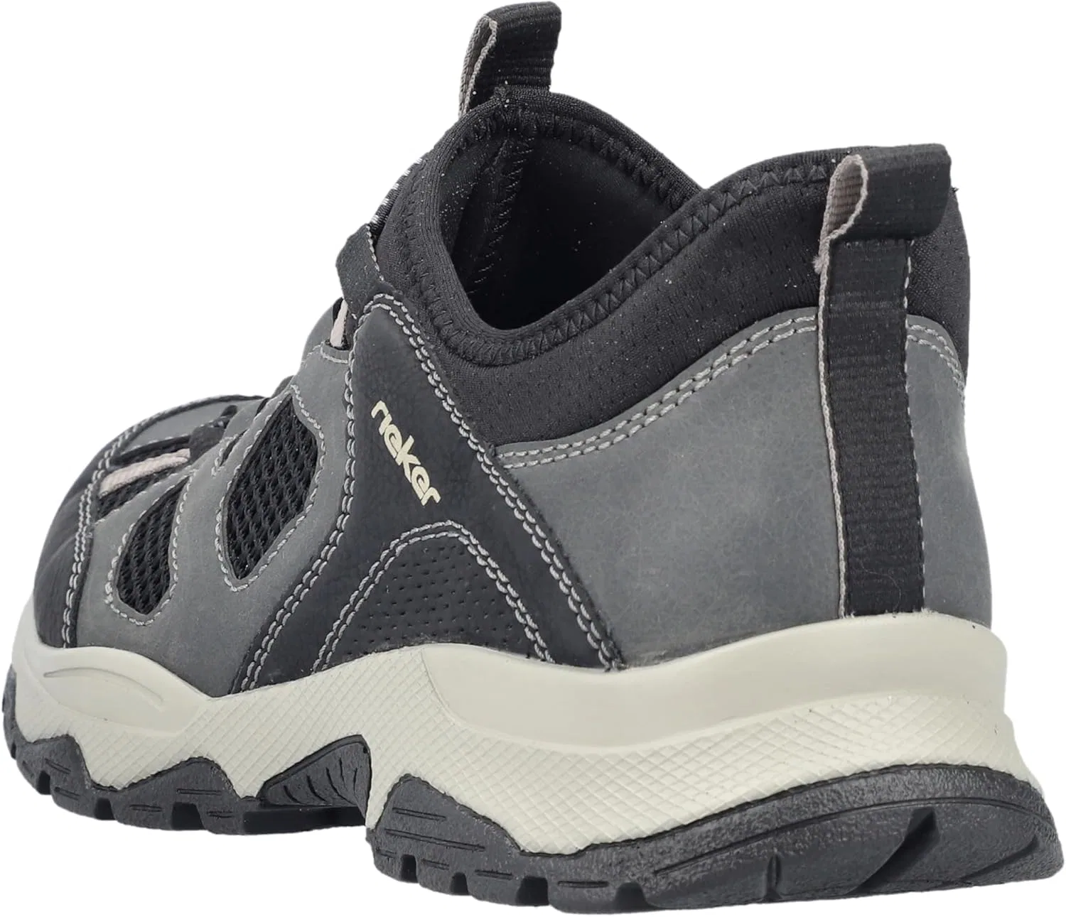 Туфли Rieker Herren B8350 Schnürhalbschuhe, Black 00 — фото 3