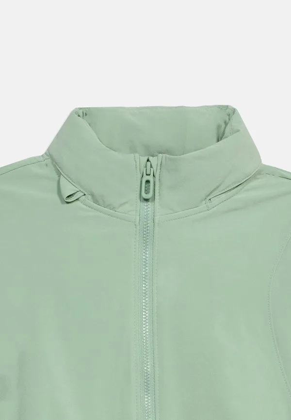 Куртка для бега с уф-защитой, тренировочная куртка Nike Performance, Steam/Black — фото 4