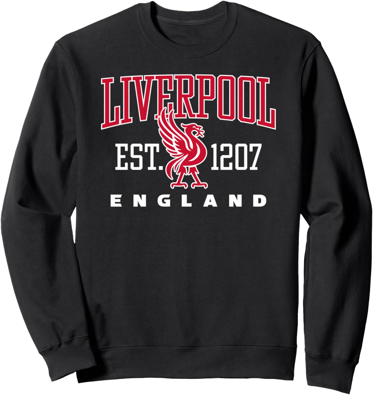 

Ливерпуль, Англия. Основан в 1207 году. Толстовка в стиле ретро Desert Merch Liverpool England Shop, черный