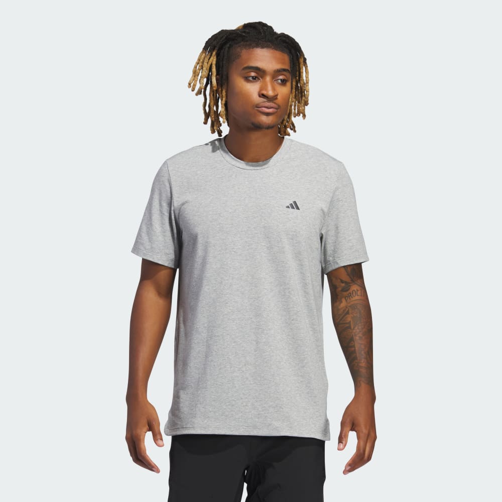 

Спортивная футболка Adidas Axis AEROREADY Training Tee, цвет Medium Grey Heather