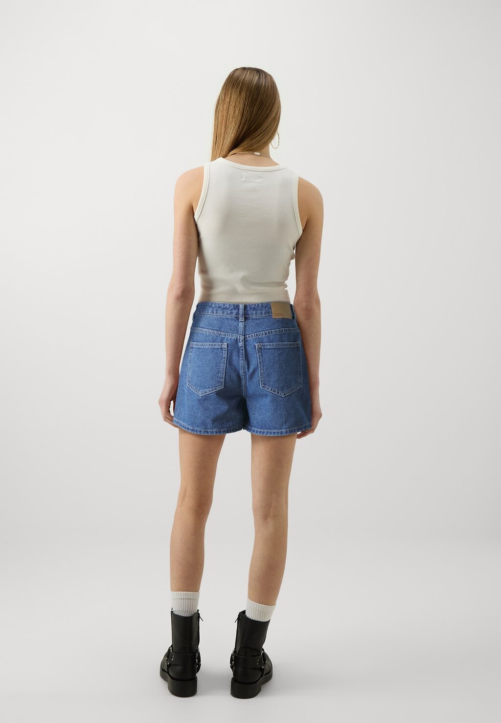 

Мини-юбка Vmkyla Skort Vero Moda, средний синий деним