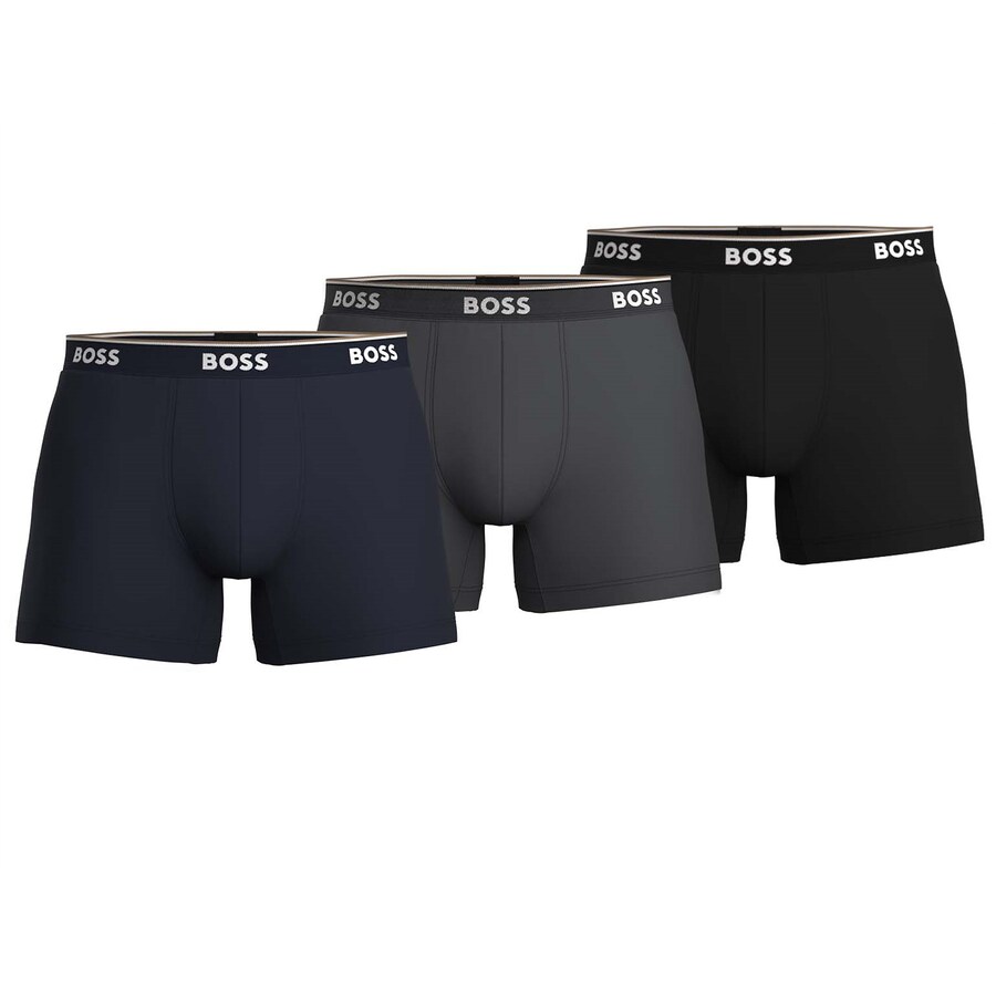 

Боксерские шорты BOSS, цвет Blue/Grey/Black