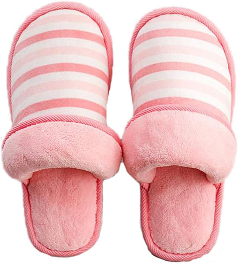 

Домашние тапочкиby с эффектом памяти для мужчин и женщин, хлопковые, уютные с массажным эффектом, из льна, повседневные шлепанцы Xsby, розовый