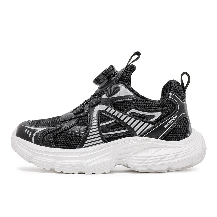

Кроссовки для детей "Дети" Warrior, цвет Black/Silver