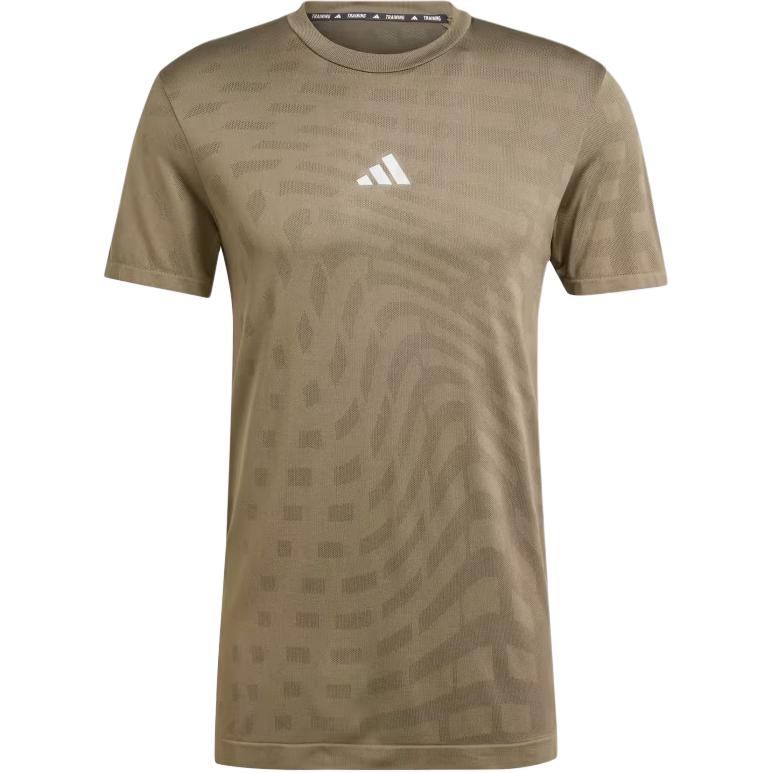 Adidas Футболка мужская Shadow Olive — фото 3