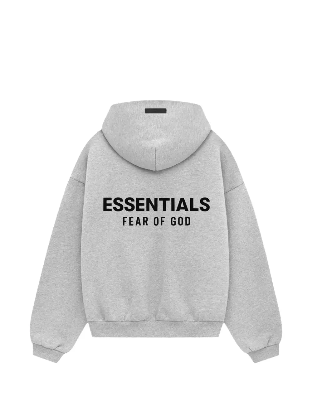Толстовка из флиса цвета вереска Fear Of God Essentials Kids, серый — фото 2