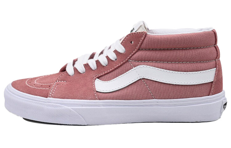 

Кроссовки Vans Sk8 Mid Pink Unisex Rose Red, Красный, Кроссовки Vans Sk8 Mid Pink Unisex Rose Red