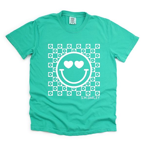 

SWSmiley клетчатый цветочный контур - женская футболка с принтом Simply Sage Market, Island Green, Зеленый, SWSmiley клетчатый цветочный контур - женская футболка с принтом Simply Sage Market, Island Green