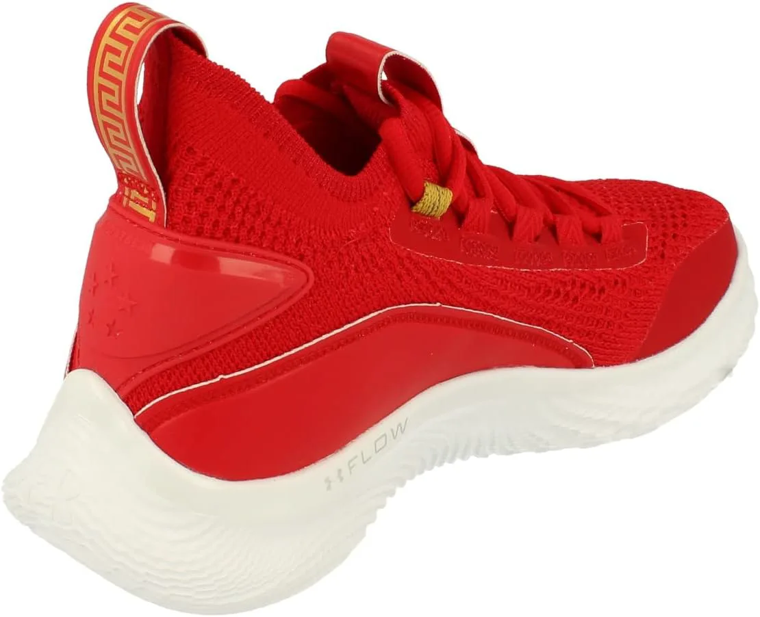 Мужские баскетбольные кроссовки Under Armour Curry 8, красный — фото 3