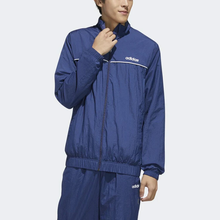Куртка мужская техническая синяя Adidas, синий — фото 3