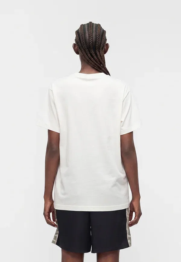 Футболка с принтом Nike Sportswear Inconnect tee print t-shirt, светло-бежевый — фото 3