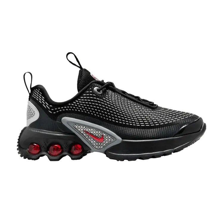 

Кроссовки Nike Air Max DN PS 'Black Metallic Silver Red', черный
