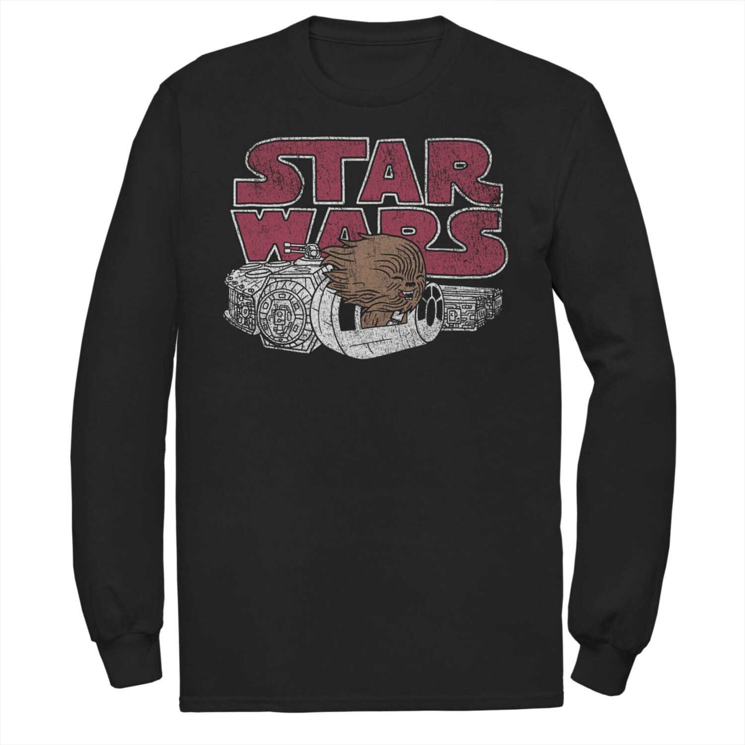 

Мужская футболка с рисунком «Звездные войны» Chewbacca «Сокол тысячелетия» Licensed Character