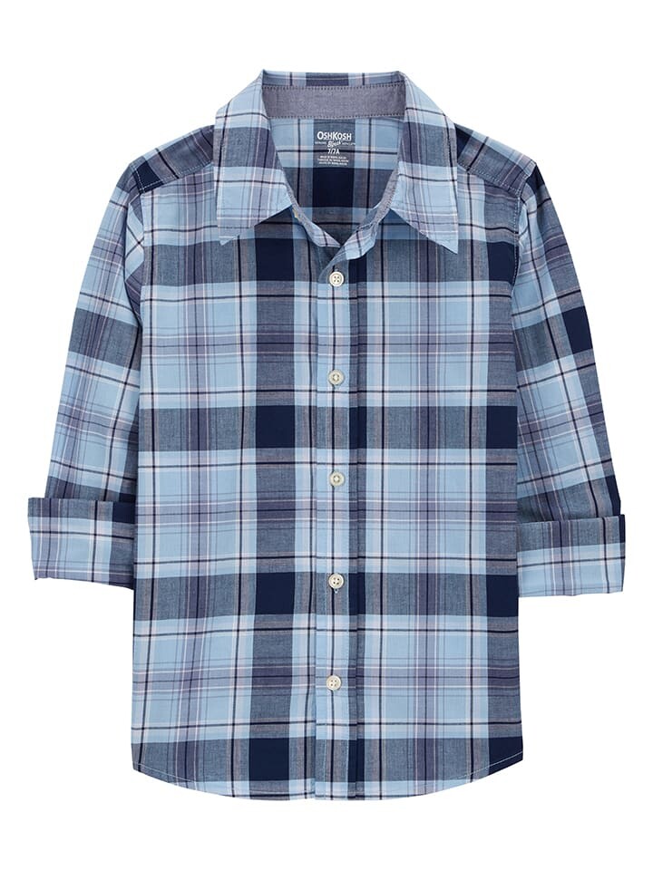 

Рубашка OshKosh, цвет hellblau/dunkelblau