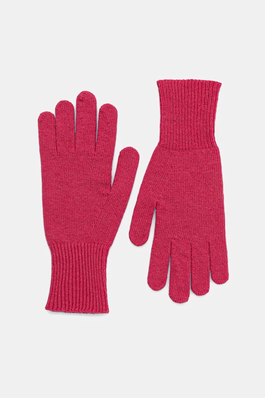 

Шерстяные перчатки United Colors Of Benetton, розовый