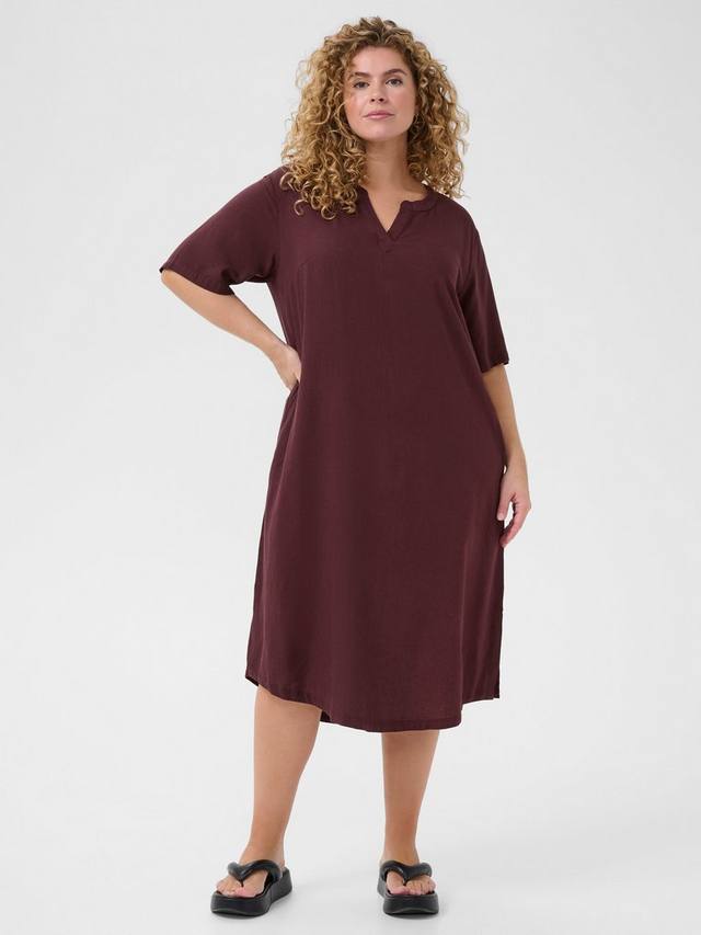 

Платье-кафтан Mille KAFFE Curve, Fudge