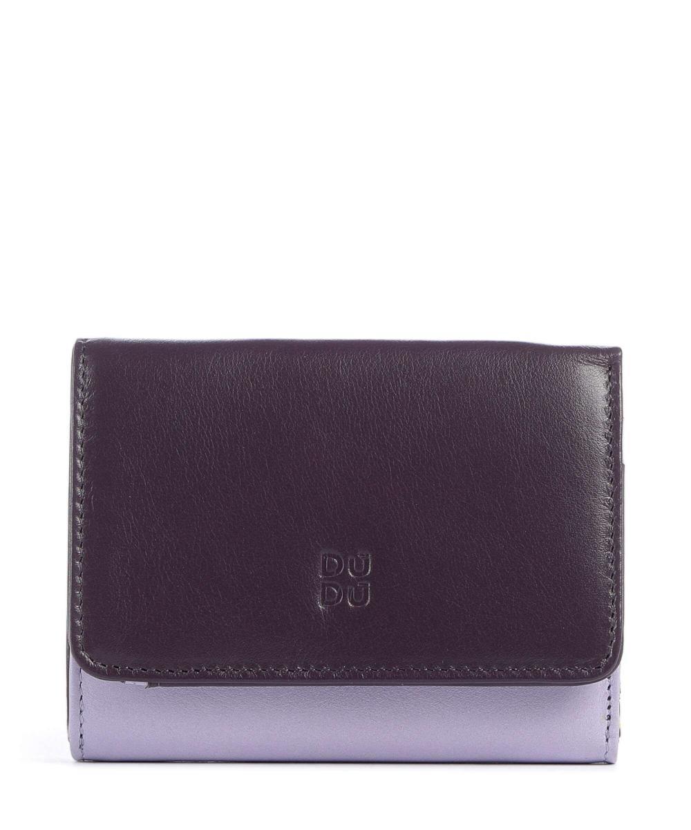

Кошелек Pemba RFID из мелкозернистой телячьей кожи Dudu Bags, фиолетовый