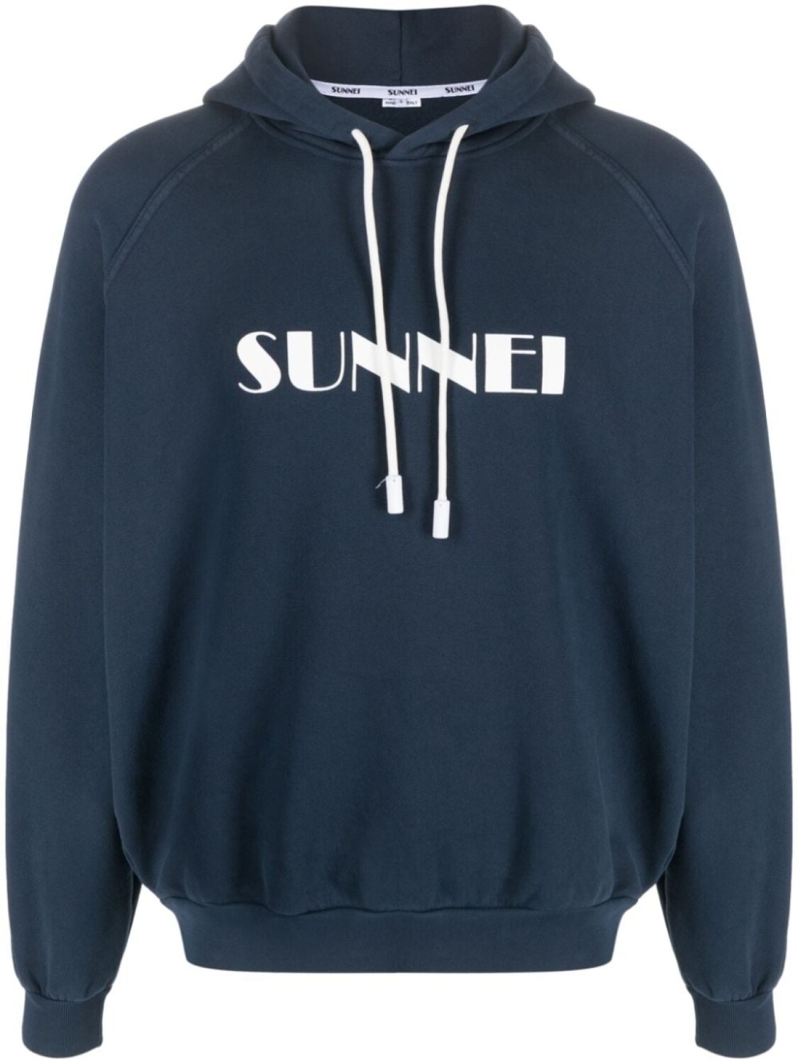 

Sunnei худи с логотипом, синий