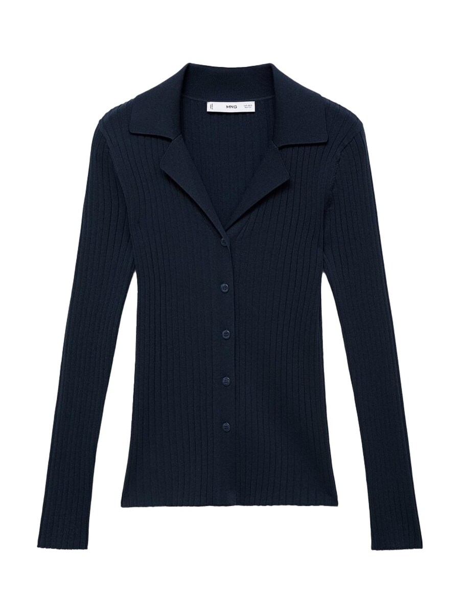 

Вязаный кардиган MANGO LATTE, Navy