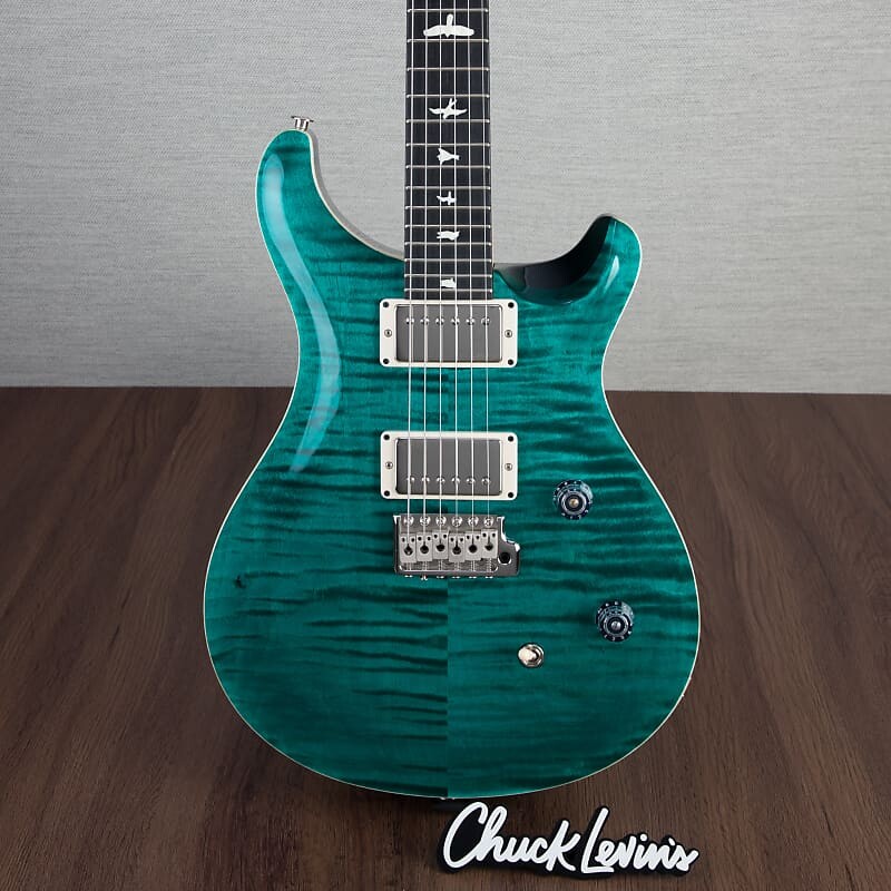 

Электрогитара PRS CE24 Flame Maple Electric Guitar, Ebony Fingerboard - Turquoise - CHUCKSCLUSIVE - #230365094, Серый, Электрогитара PRS CE24 Flame Maple Electric Guitar, Ebony Fingerboard - Turquoise - CHUCKSCLUSIVE - #230365094