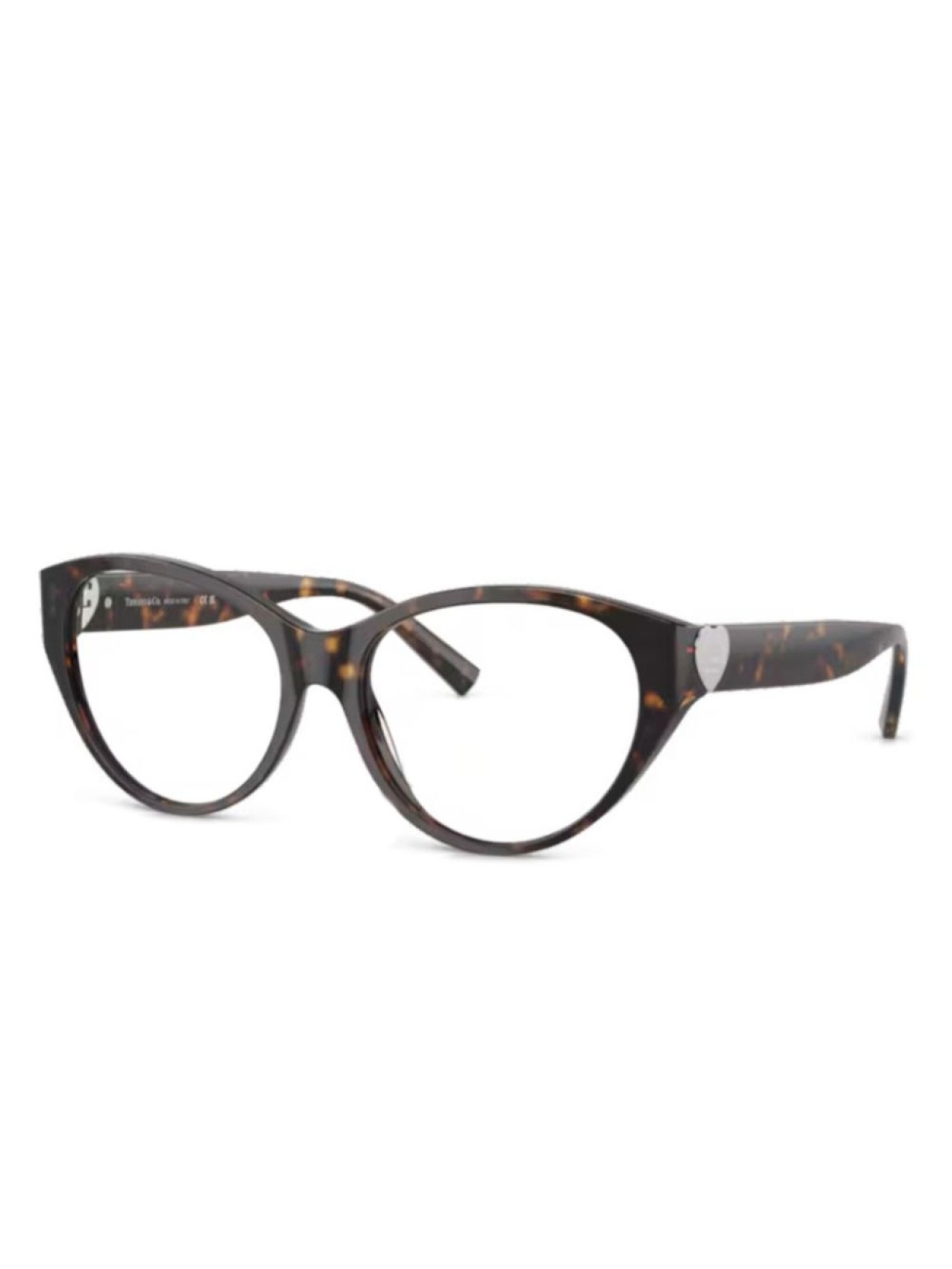 

Tiffany & Co Eyewear очки в круглой оправе, коричневый