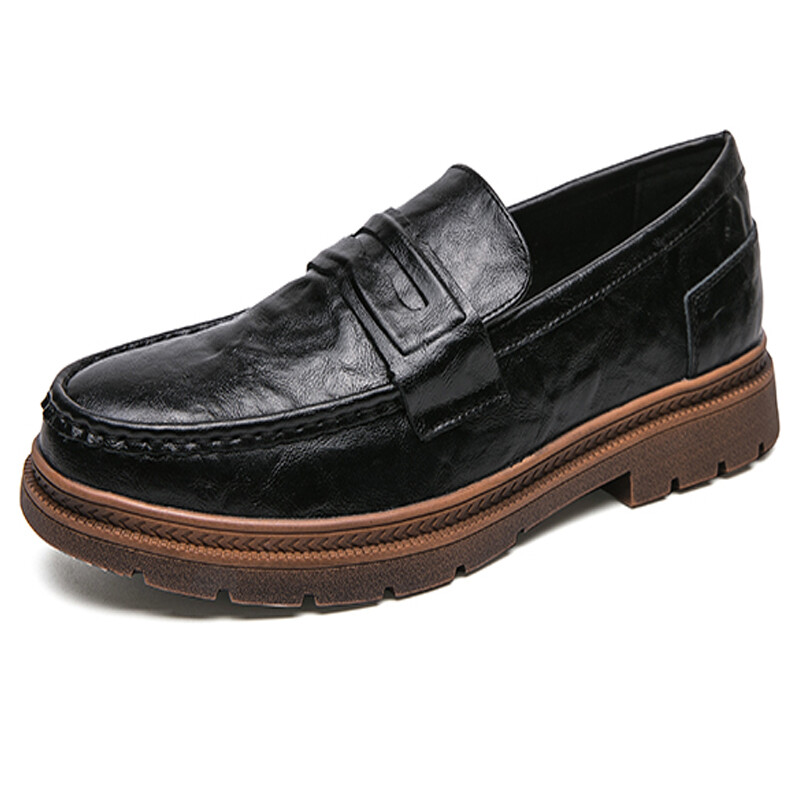 

Туфли BVFNLEE Men's Casual Shoes Men Low-Top, черный