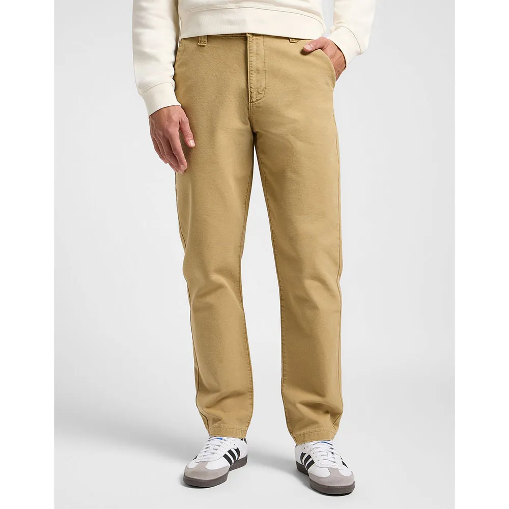 

Брюки чинос Lee Relaxed Workwear Fit, бежевый