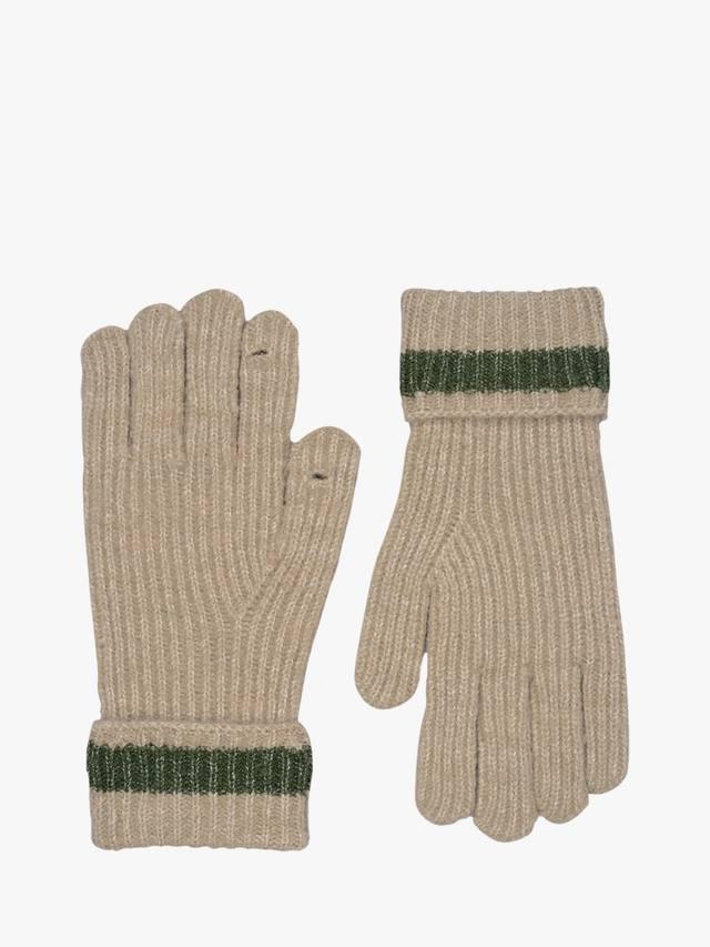 

Вязаные перчатки Knitters Lane с контрастным краем Radley, Oatmeal Marl