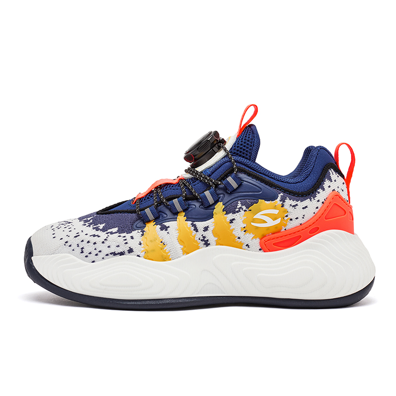 

Антискользящие и износостойкие легкие низкие детские беговые кроссовки HOBIBEAR, черно-белый/желтый