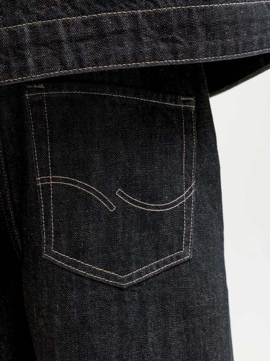 Джинсы свободного кроя JACK & JONES Junior, синий деним — фото 4