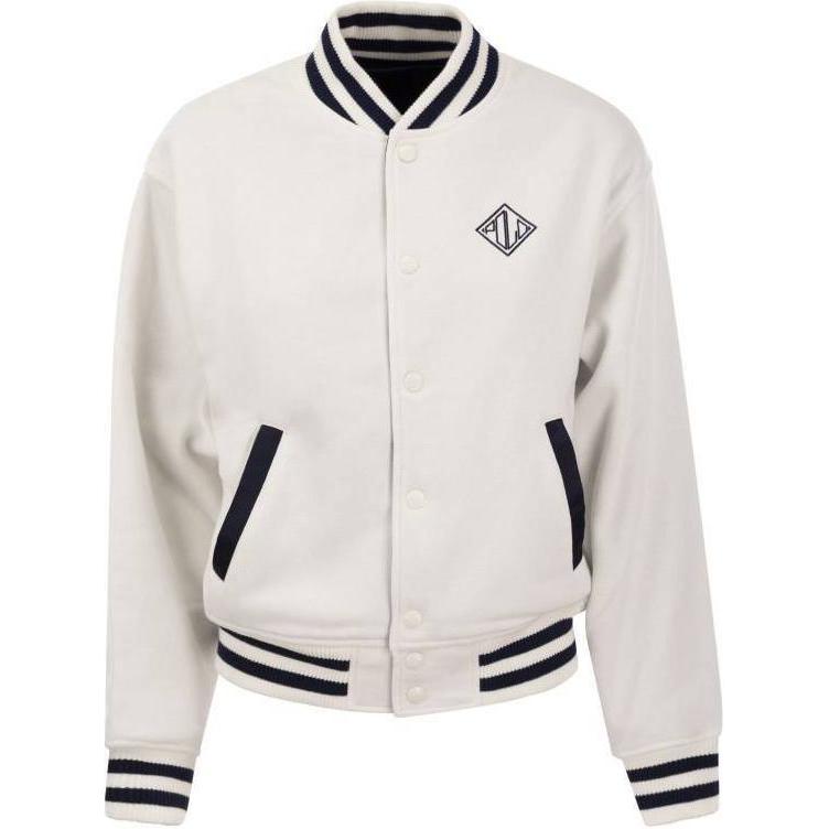 

Polo Ralph Lauren Бомбер с вышитым логотипом, White