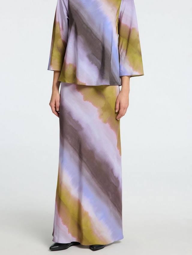 

Юбка Gafrid с диагональной полоской из TENCEL Lyocell и LENZING ECOVERO Viscose Selected, Cornflower Blue