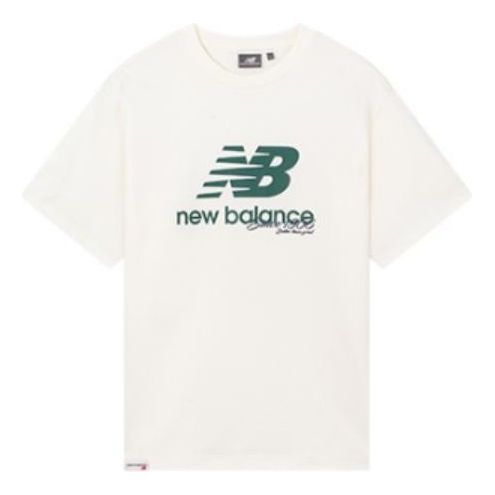 

Футболка Essentials с графическим логотипом New Balance, белый