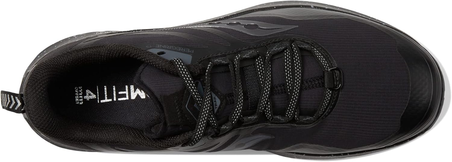 Мужские трейловые кроссовки Saucony Peregrine Ice+3, черный — фото 3