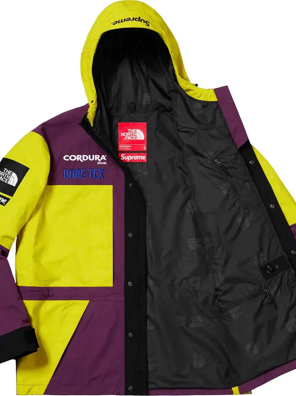 Куртка с отстегивающимся капюшоном The North Face Expedition Supreme, желтый — фото 3