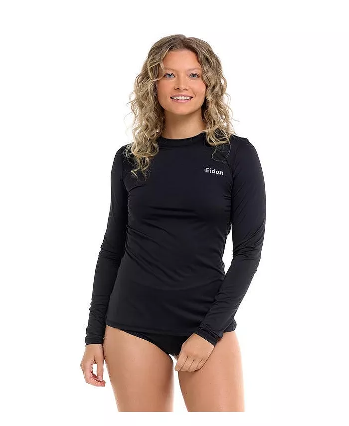 

Женский лонгслив-рашгард Sun Seeker с длинным рукавом Eidon, черный