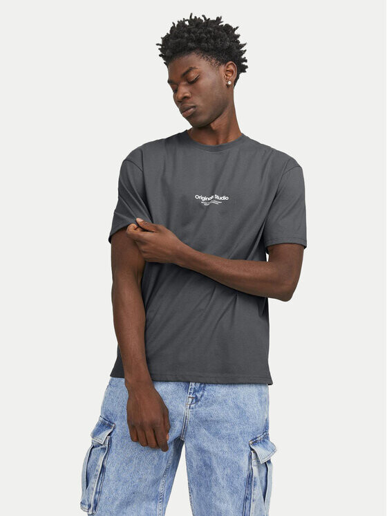 

Футболка свободного кроя Jack&Jones, серый