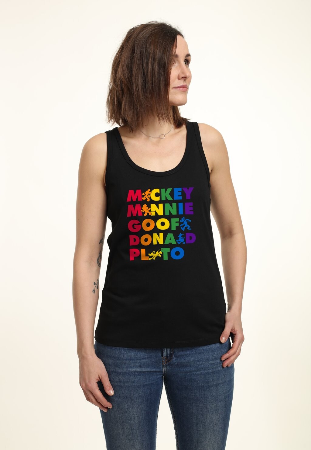 

Топ MICKEY MOUSE PRIDEFUL FRIENDS TANK Henry Tiger, черный