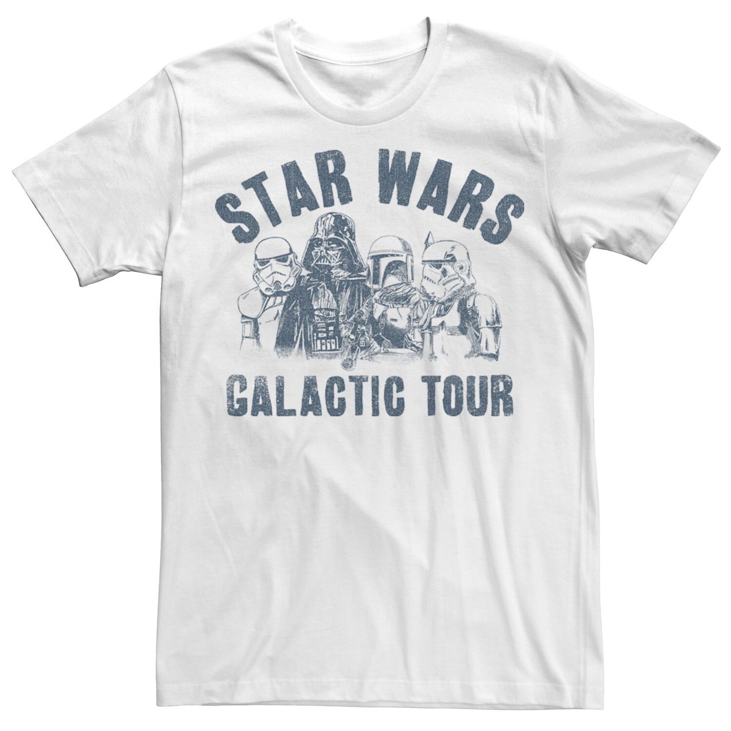 

Мужская футболка с надписью Darth Vader Galactic Tour Star Wars