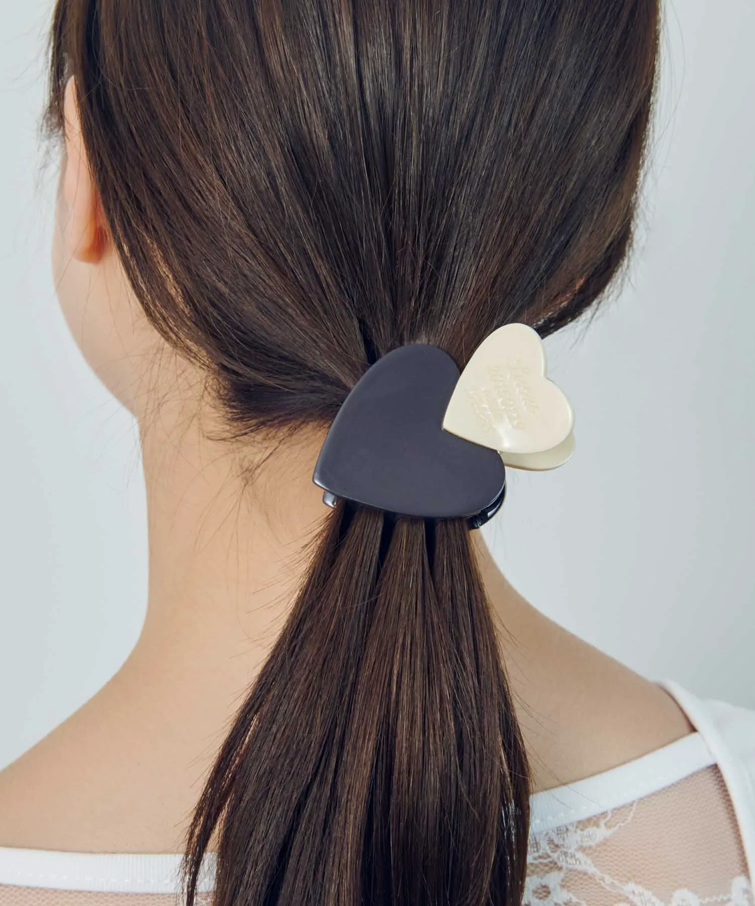 Брелок Lucas Heart ID Plate Mini Vance Clip Goldy, ivory