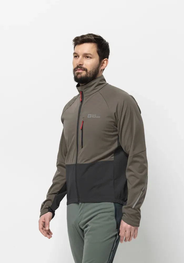 

Велосипедная куртка Jack Wolfskin "MOROBBIA JKT M", цвет Cold-Coffee