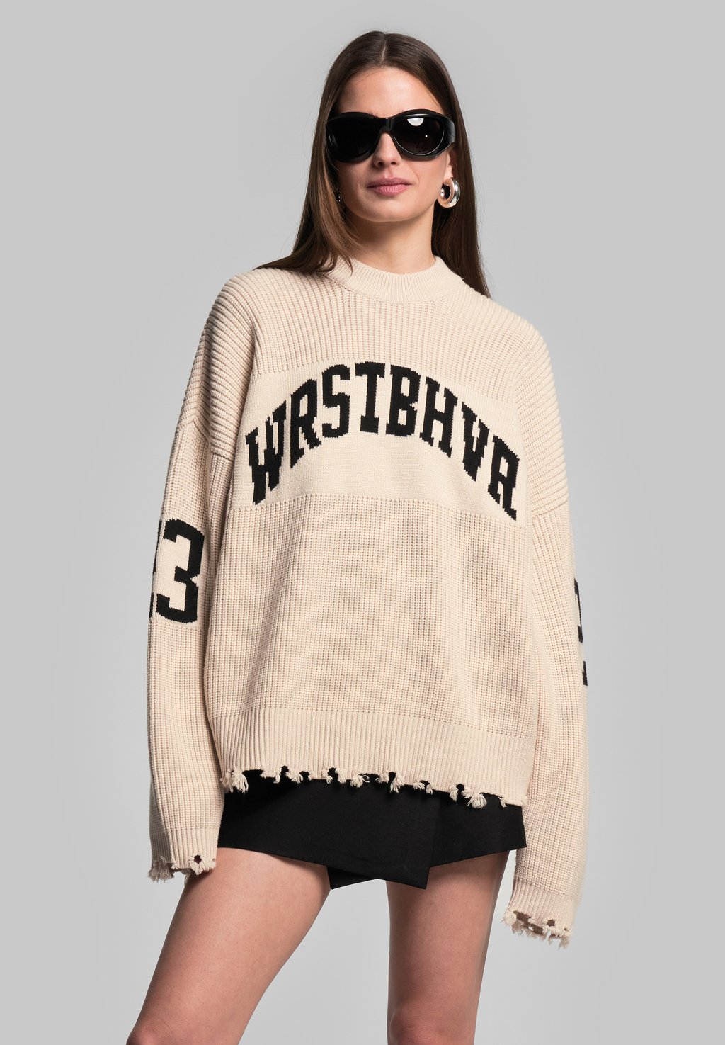 

Джемпер TOVE SWEATER WRSTBHVR, кремовый